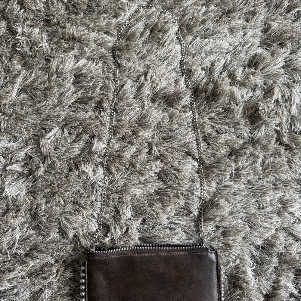 Zara Dark Brown Crossbody Bag